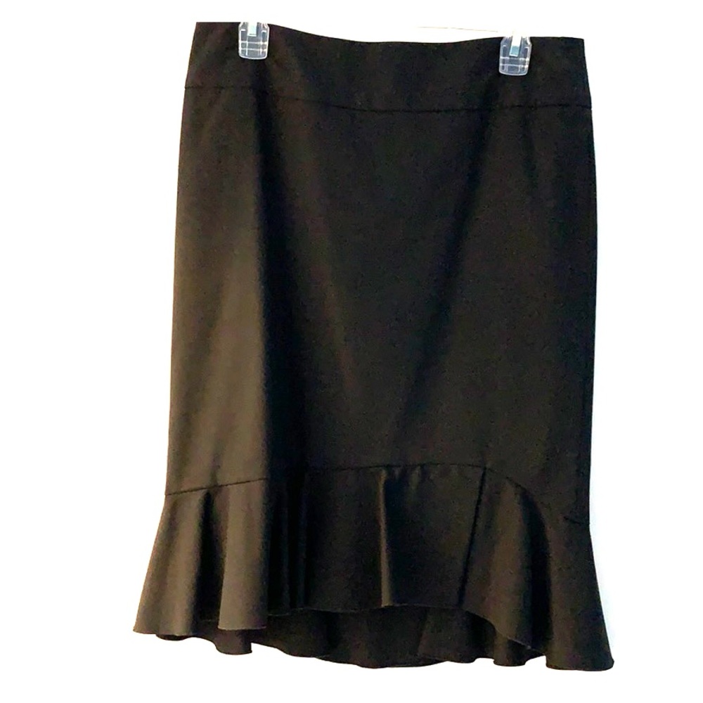 Express Pencil Skirt w/ Ruffles